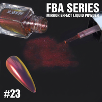 Poudre liquide effet miroir magique Bojun MFBA, pigment métallique chromé caméléon à changement de couleur pour nail art, avec fiche de données de sécurité (MSDS) et logo personnalisé en usine