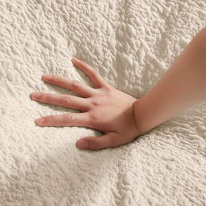 Cloud Sectional <b>Sofa</b> Set for Living Room Apartment Convertible L-Shaped Modular 3 Seater Modern Chenille <b>Sofa</b> Warm White - Product Image 5