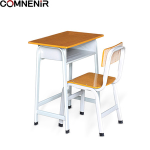 Ensemble table et chaise pour enfants en MDF + métal durable, réglable, mobilier scolaire préscolaire, bon <span class=keywords><strong>prix</strong></span> pour une utilisation en classe - Product Image 6