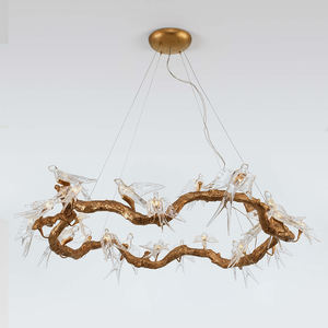 Lampadario a Rami d'Albero, Produzione all'Ingrosso, Illuminazione Moderna Nordica per Decorazione Casa, Design Artistico, Lampada a Forma di Uccello, Illuminazione da Soffitto - Product Image 2