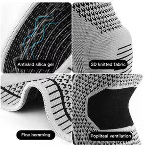 Ginocchiera in Silicone con Logo Personalizzato, Supporto per <span class=keywords><strong>Ginocchio</strong></span> Antiscivolo per Sport e Basket - Product Image 3