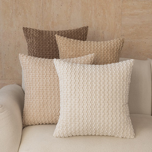 Fundas <span class=keywords><strong>de</strong></span> Almohada Decorativas con Textura <span class=keywords><strong>de</strong></span> Burbujas 3D, Fundas <span class=keywords><strong>de</strong></span> Cojín Cuadradas para Sofá, Sala <span class=keywords><strong>de</strong></span> Estar, Dormitorio, 18x18 Pulgadas - Product Image 3