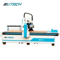 Routeur CNC 3 axes UTECH haute précision ATC pour la découpe du bois, la sculpture 3D, le travail du bois, routeur CNC 1325, prix