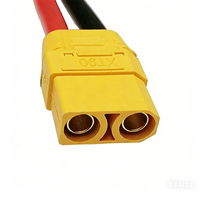 كابل توصيل كهروضوئي IP67 XT90 10AWG للاستخدام الخارجي، كابل شحن مريح لبطاريات تخزين الطاقة