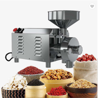 Moulin à Poudre de Bonne Qualité, Broyeur de Grains Domestique pour Farine de Blé, Machine à Moudre le Manioc, le Maïs, Mini-Moulin à Farine