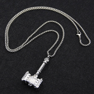 Collane Minimaliste in Acciaio al Titanio all'Ingrosso, Catene Lunghe Stile Hip Hop Punk, Ciondoli in Lega, Gioielli per Uomini e Donne - Product Image 3