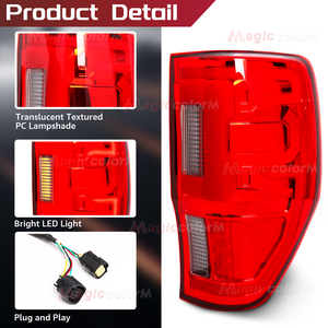 Forniture di fabbrica per Auto luci posteriori a LED per <span class=keywords><strong>Ford</strong></span> Ranger T6 T7 T8 XLT 2012-2022 accessori per Auto luci di stazionamento - Product Image 5