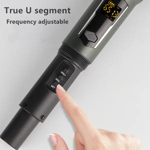 ไมโครโฟนไร้สาย U-Segment พร้อมตัวรับสัญญาณ FM เวทีมืออาชีพบ้านทุ่มเทแห่งชาติ K <span class=keywords><strong>เพลง</strong></span>ไมโครโฟนร้อง<span class=keywords><strong>เพลง</strong></span><span class=keywords><strong>สากล</strong></span> - Product Image 3