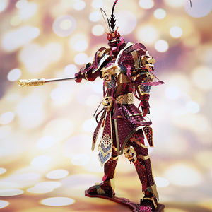 Guerrieri Modelli 3D Metallo Nano di Puzzle Il Re Scimmia Modello Fai da Te 3D Taglio Laser Modelli di Giocattoli di Puzzle per Adulti - Product Image 4