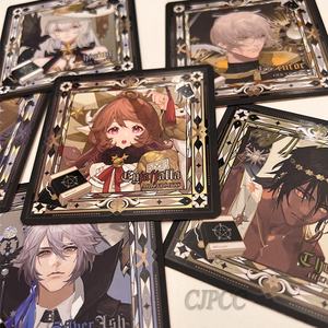 การ์ดคำยืนยันอนิเมะแบบกล่องสั่งทำพิเศษ พร้อมลายพิมพ์ฟอยล์ทอง สำหรับไพ่ทาโรต์และไพ่ออราเคิล กระดาษอาร์ต 300-400 แกรม - Product Image 2