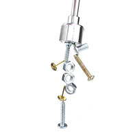8LB extensible télescopique réglable lumière LED aimant magnétique bâton outil de ramassage bâton avec lumière LED