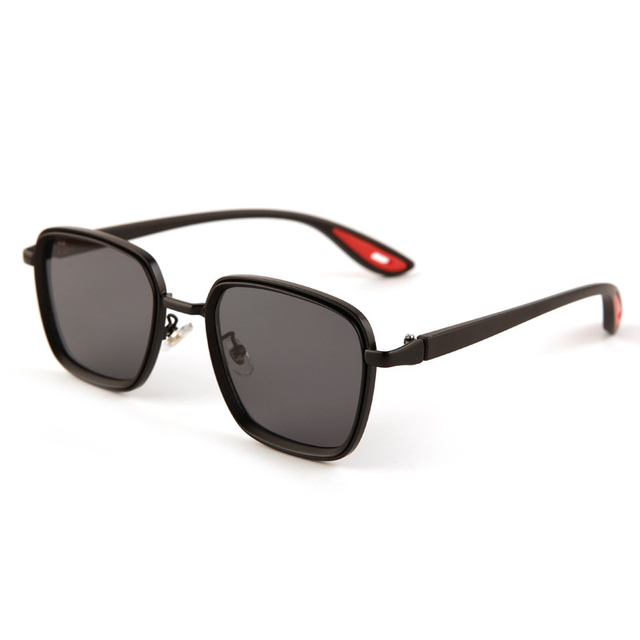 Fashion Sports Sunglasses Men Square Frame Sunglasses Trendy Versatile UV Protection Glasses Non-prescription Glasses