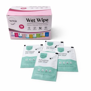 Cleansing Wipes Portable Single Pack Wet Wipes Safe and Natural Cleaning for Household Essential - Product Image 1