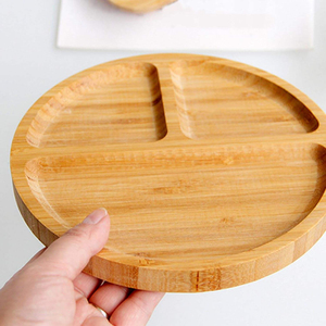 Plateau <span class=keywords><strong>de</strong></span> service en bambou à 4 compartiments, plateau à charcuterie divisé pour apéritifs, <span class=keywords><strong>tapas</strong></span> et centre <span class=keywords><strong>de</strong></span> table pour fêtes - Product Image 5