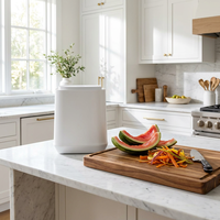 Composteur électrique de déchets alimentaires haute efficacité 4L, machine de recyclage automatique des déchets de cuisine pour restaurant et usage domestique