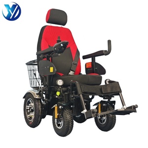 Carrozzina Elettrica con Configurazione Base, Controllo Facile con Una Mano, Doppio Motore <span class=keywords><strong>da</strong></span> 350W - Product Image 4