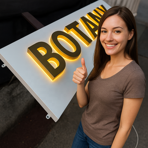 Ý tưởng sản phẩm mới <span class=keywords><strong>2025</strong></span> panneau tùy chỉnh <span class=keywords><strong>LED</strong></span> Backlit dấu hiệu 3D <span class=keywords><strong>LED</strong></span> dấu hiệu nhôm dấu hiệu cho các cửa hàng kinh doanh biển - Product Image 4