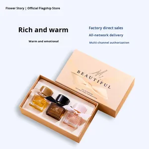 Ensemble de <span class=keywords><strong>mini</strong></span>-parfums de luxe originaux pour femmes 35 ml Vaporisateur corporel arabe dans un flacon élégant mélangé à un arôme de lait Emballé dans une boîte cadeau - Product Image 2