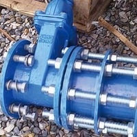 Joints de tuyaux en fonte ductile DN125 démontage du joint classe PN40 accouplement de commode pour raccords PVC de grand diamètre