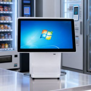 Nhà máy OEM 15.6 "cảm ứng điện dung màn hình tất cả-trong-một POS Hệ thống thiết bị đầu cuối kép 11.6" khách hàng hiển thị Windows 10/11 1 năm - Product Image 1