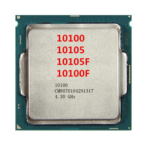 Processeur d'origine <span class=keywords><strong>I3</strong></span> 10100, processeur CPU LGA 1200 3.6GHZ 65W, processeur de bureau 10100t 10100te 10105 - Product Image 1