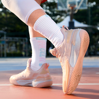 Chaussures de basket-ball respirantes en mesh pour sports de plein air, unisexes, de haute qualité, personnalisées avec logo de marque, pour l'hiver, le printemps et l'été