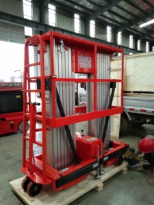 2025 kecil udara Mobile satu gunting pria Lift/hidrolik aluminium Lift/udara pribadi Lift-Leader - Product Image 6