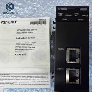 KEYENCE รุ่น KV‑XCM02หน่วยสื่อสารฐานข้อมูล SQL Server/MySQL พร้อมพอร์ตอีเทอร์เน็ตความเร็ว1Gbps สำหรับ PLC ซีรีส์ KV KV XCM02 KV XCM0 - Product Image 1
