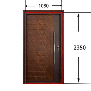 Poignée de barre d'approvisionnement d'usine directe conception de traction droite pour portes intérieures en acier pour chambre salon salle à manger utilisation extérieure de la maison - Product Image 5