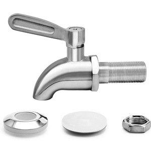 Grifo de acero inoxidable con válvula de bola de 12 mm para barril de vino, cubo de bebidas, grifo de cerveza - Product Image 4