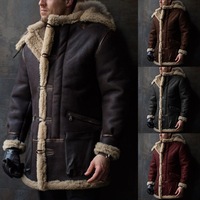 Nouvelle Parka d'hiver chaude et épaisse en daim coupe-vent pour moto et chasse, style décontracté, grande taille, pour hommes et femmes