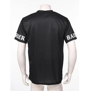 T-shirt de salon de coiffure avec LOGO personnalisé, salon de coiffure professionnel, salon de coiffure à la vieille école, uniforme de barbier, t-shirts pour hommes - Product Image 6