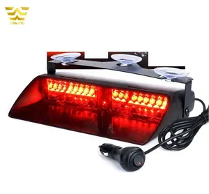 Tự động hệ thống chiếu sáng tín hiệu đèn xe Dash khẩn cấp nhấp nháy kính chắn gió LED Strobe Lights Đối với xe