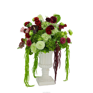Centro <span class=keywords><strong>de</strong></span> Mesa Ecológico con Bola <span class=keywords><strong>de</strong></span> Flores Artificiales, Decoración Personalizable con Rosas <span class=keywords><strong>de</strong></span> Seda para Bodas, Iglesias y Banquetes - Product Image 4