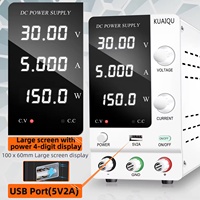 KUAIQU SPPS-C305 30V 5A 150W encodeur affichage numérique réglable alimentation régulée batterie charge réparation de téléphone portable