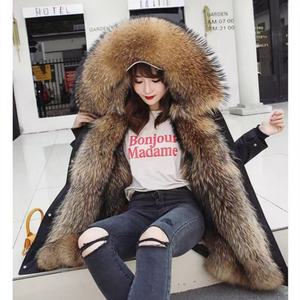 <span class=keywords><strong>Cappotto</strong></span> da donna invernale Chic caldo lungo impermeabile <span class=keywords><strong>con</strong></span> fodera <span class=keywords><strong>in</strong></span> <span class=keywords><strong>pelliccia</strong></span> sintetica e collo di <span class=keywords><strong>pelliccia</strong></span> - Product Image 1