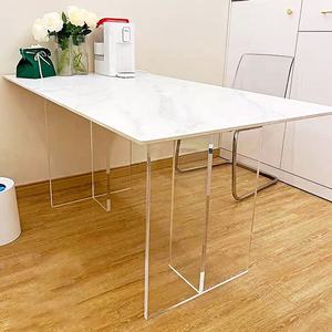 Oem מותאם אישית ריהוט אקרילי כפות רגליים צלולים ספה אקרילית ברגליים שולחן רהיטים אביזרים - Product Image 3