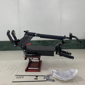 Geofought M7 11 pouces Cadre de scooter 150mm Fourche ouverte 47*22*9cm Compartiment de batterie Hauteur réglable Cadre de scooter électrique - Product Image 3