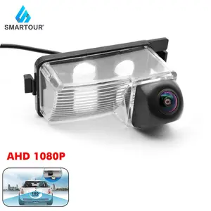 Smartour AHD 1080P 2K 차량 후방 카메라 닛산 티이다/베르사/라티오 해치백 C11 2004-2012 자동차 백업 주차 액세서리