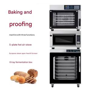 <span class=keywords><strong>Four</strong></span> <span class=keywords><strong>combiné</strong></span> compact avec ventilateur de convection supérieur et armoire de levage inférieure, idéal pour cuisine privée et petites cuisines - Product Image 2