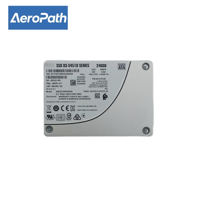S4510 240G SSDSC2KB240G801 2.5'' SATA Solid State Drives