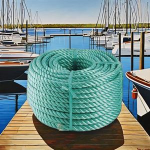 Wholesale Eco-Friendly Water-proof UV Resistant Jute Twisted Mooring Rope for Marine <b>Fishing</b> 1/2 Inch & 3/4 Inch Diameter - Product Image 1