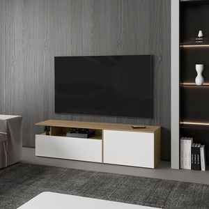Summerfield Meuble TV pour Salon Blanc/Pin Clair Couleur - Product Image 5
