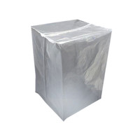 Sac personnalisé en LDPE transparent à soufflets sur 4 côtés pour la protection des équipements de bureau, copieur, scanner, anti-poussière, anti-humidité