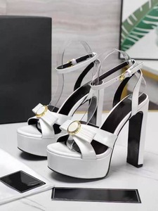 Sandalias de Plataforma con Tacón Grueso para Mujer, Sandalias de Tacón Ultra Alto, Moda, Punta Abierta, Tallas Grandes - Product Image 6