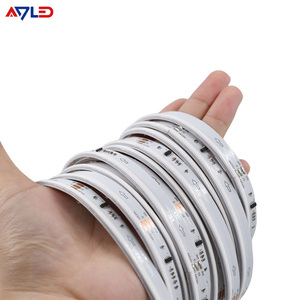 Side View COB WS2811 RGBIC <b>LED</b> Strip Pixel Addressable Full Dream <b>24V</b> 630leds/m RGB Flexible Tape COB <b>LED</b> Strip Light - Product Image 3