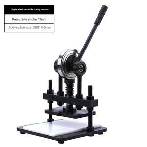 Nouvelle presse de découpe mécanique multi-feuilles pour papier, tissu et cuir - Product Image 2