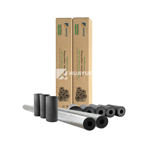 Tuyaux en <span class=keywords><strong>mousse</strong></span> de caoutchouc avec revêtement en aluminium HUAYUE, <span class=keywords><strong>isolation</strong></span> haute densité, gaine anti-vieillissement pour climatiseur extérieur - Product Image 2