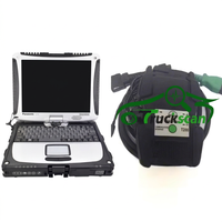 Lecteur de code de diagnostic pour camions lourds 24V Diesel Mancats III avec ordinateur portable CF53 Windows OS USB Garantie de 2 ans