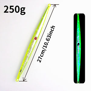 <span class=keywords><strong>Set</strong></span> Premium di Esche Luminose per Jigging, Ami per Pesca in Mare Profondo, Affondamento Rapido, Slow Pitch, Esche Vive, Colori Misti - Product Image 5